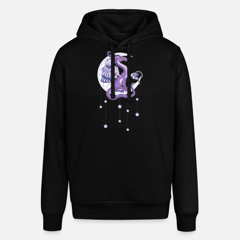 Vendel Dragon - la lune - Sweat à capuche SOUNDER Stanley/Stella Unisexe - noir