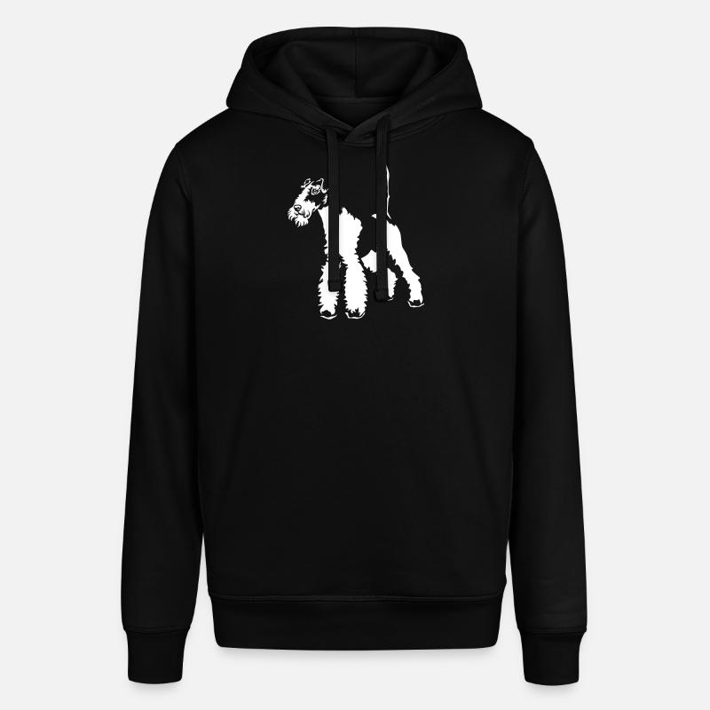 Fox Terrier « Édition Noire » - Sweat à capuche SOUNDER Stanley/Stella Unisexe - noir
