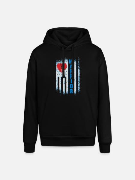 Open Heart Surgery Warrior - Stanley/Stella SOUNDER Unisex Hoodie - black