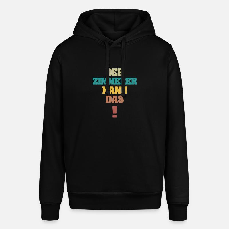 Carpenter comme drôle - Sweat à capuche SOUNDER Stanley/Stella Unisexe - noir