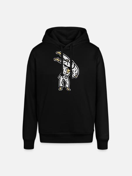 kata_guruma0 - Stanley/Stella SOUNDER Unisex Hoodie - black