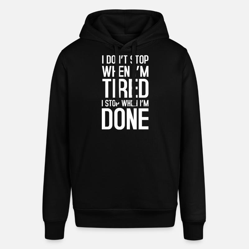 I dont stop - Sweat à capuche SOUNDER Stanley/Stella Unisexe - noir