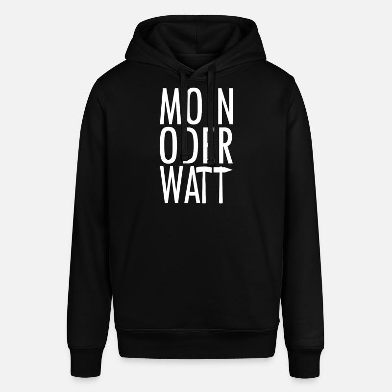 Moin oder Watt Ruhrpott - Stanley/Stella Unisex Hoodie SOUNDER - Schwarz