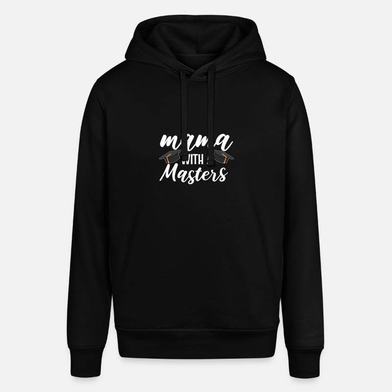 Master Studium Abschlussfeier Mutter Mama - Stanley/Stella Unisex Hoodie SOUNDER - Schwarz