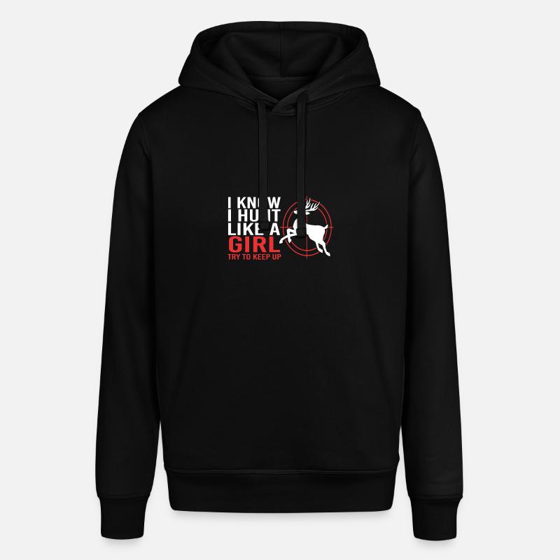 Chasse au chasseur - Sweat à capuche SOUNDER Stanley/Stella Unisexe - noir