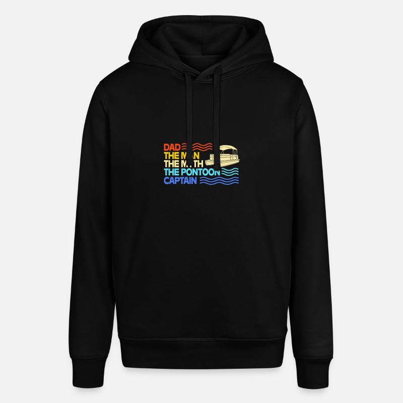 Pontonboot Boot Boote - Stanley/Stella Unisex Hoodie SOUNDER - Schwarz