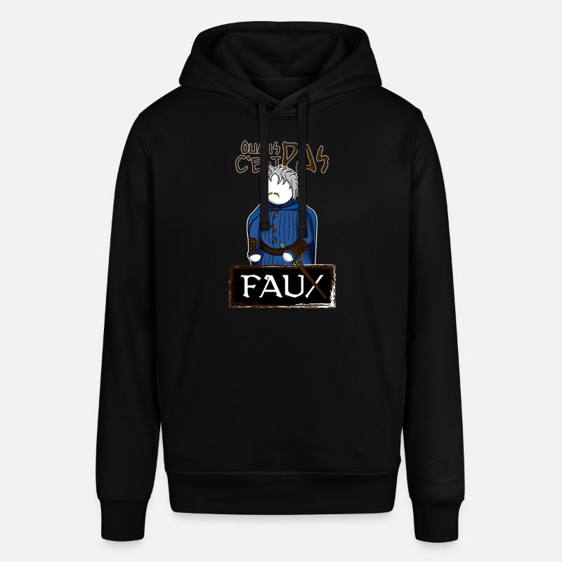Perceval : Ouais C'est Pas Faux - Sweat à capuche SOUNDER Stanley/Stella Unisexe - noir