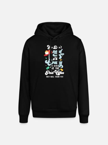 Postman letters Parcel carrier - Stanley/Stella SOUNDER Unisex Hoodie - black