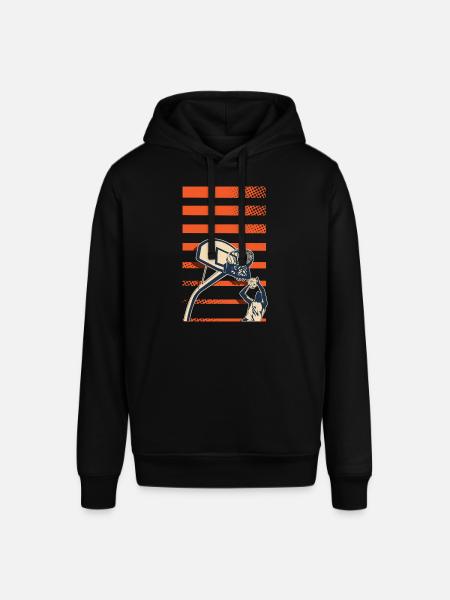 Basketball Basketball Player - Stanley/Stella SOUNDER Unisex Hoodie - black