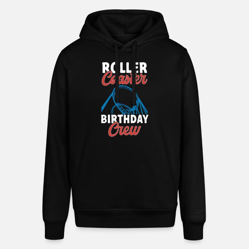 Achterbahn Rollercoaster Freizeitpark - Stanley/Stella Unisex Hoodie SOUNDER - Schwarz