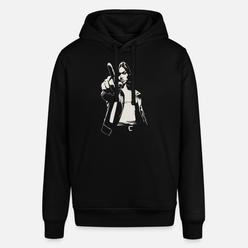 Fais pas ça! - Sweat à capuche SOUNDER Stanley/Stella Unisexe - noir