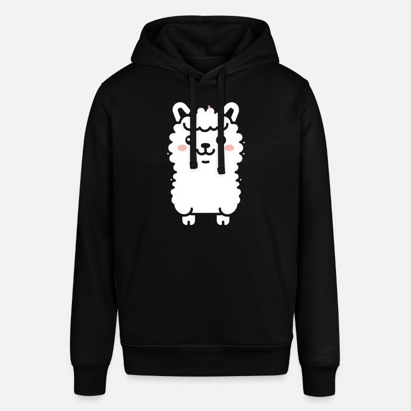 Bébé lama - Sweat à capuche SOUNDER Stanley/Stella Unisexe - noir