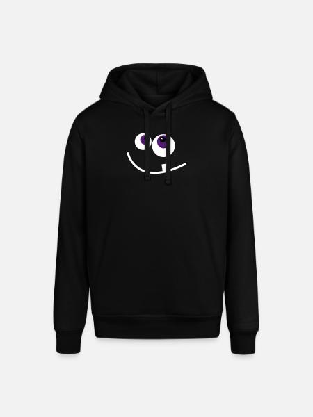 cute monster face - Stanley/Stella SOUNDER Unisex Hoodie - black