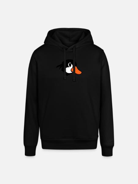 Tegneserie Duck - Stanley/Stella SOUNDER unisex hoodie - sort