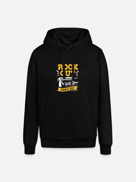 Construction worker construction site - Stanley/Stella SOUNDER Unisex Hoodie - black