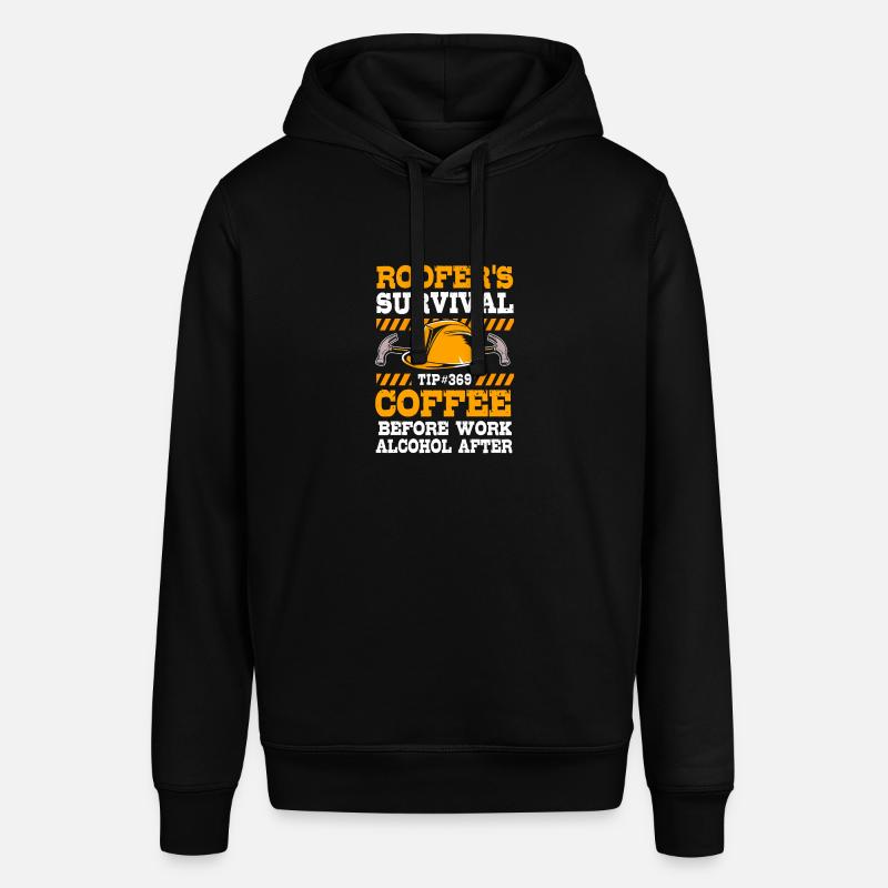 Chantier de construction - Sweat à capuche SOUNDER Stanley/Stella Unisexe - noir