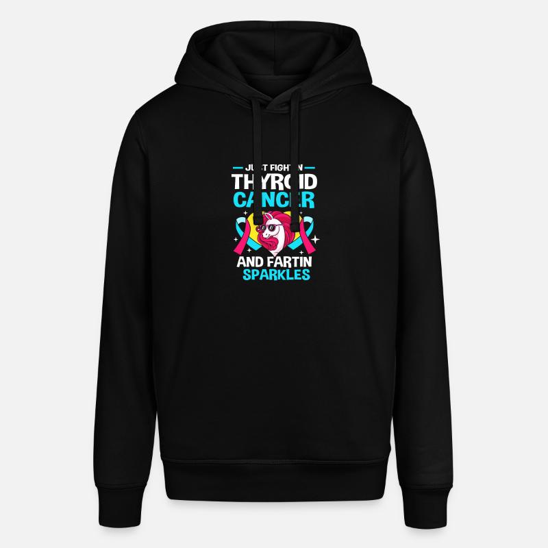 Cancer de la thyroïde - Sweat à capuche SOUNDER Stanley/Stella Unisexe - noir