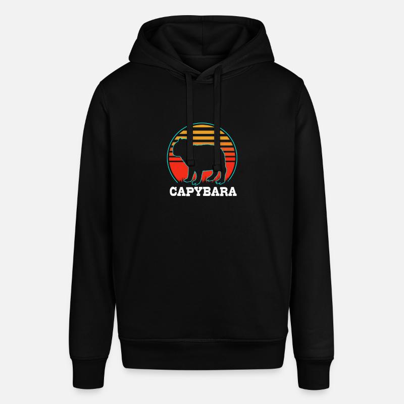 Capybara - Stanley/Stella Unisex Hoodie SOUNDER - Schwarz