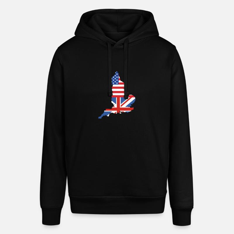 Angleterre Anglais - Sweat à capuche SOUNDER Stanley/Stella Unisexe - noir