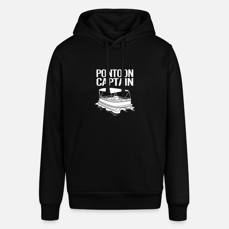 Pontonboot Boot Boote - Stanley/Stella Unisex Hoodie SOUNDER - Schwarz