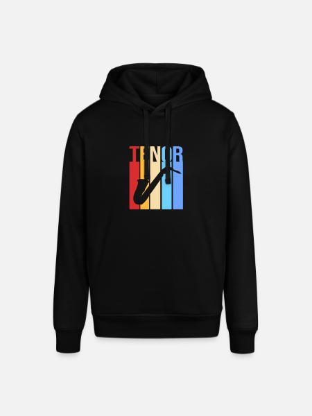 Saxophone Saxophonist - Stanley/Stella SOUNDER Unisex Hoodie - black