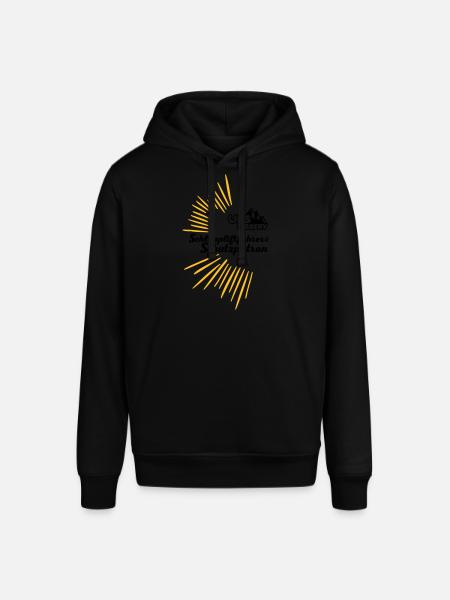 Schutzpatron Text - Stanley/Stella Unisex Hoodie SOUNDER - Schwarz