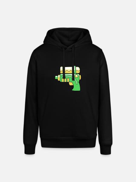 Water pistol - Stanley/Stella SOUNDER Unisex Hoodie - black