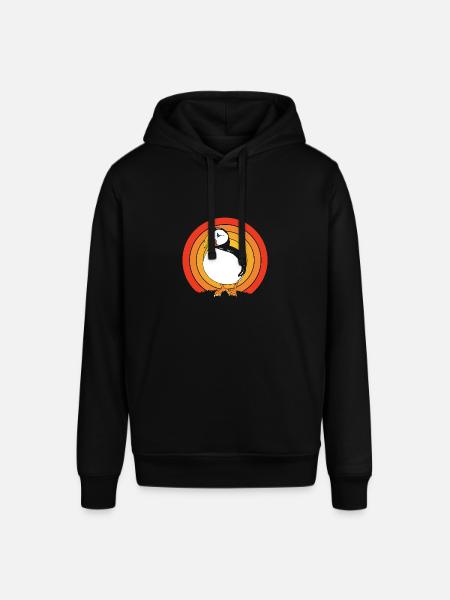 Macareux Papageientaucher - Sweat à capuche SOUNDER Stanley/Stella Unisexe - noir