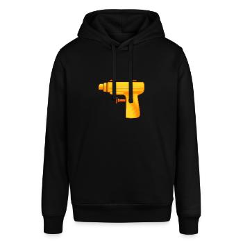 Wasserpistole - Stanley/Stella Unisex Hoodie SOUNDER - Schwarz - Vorne - Alina (178cm) & Michal (187cm)
