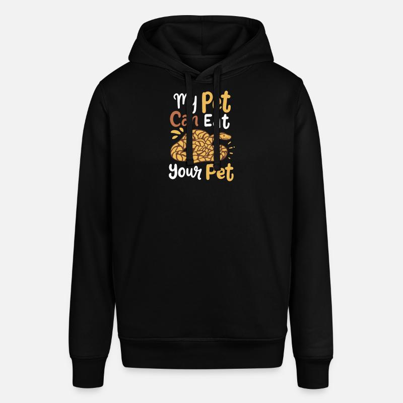 Python Snake Snake Owner - Stanley/Stella SOUNDER Unisex Hoodie - black