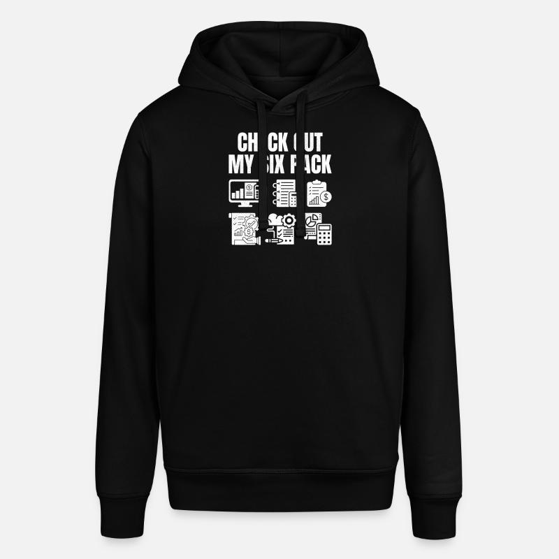 Découvrez mon pack de six - Sweat à capuche SOUNDER Stanley/Stella Unisexe - noir