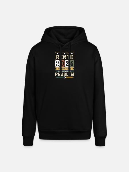 Pension 2026 I'm done - Stanley/Stella SOUNDER Unisex Hoodie - black