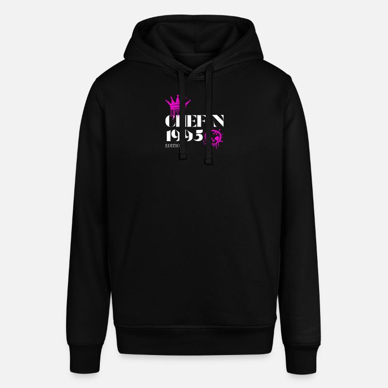 Édition Chefin 1995 30e anniversaire Déclaration - Sweat à capuche SOUNDER Stanley/Stella Unisexe - noir
