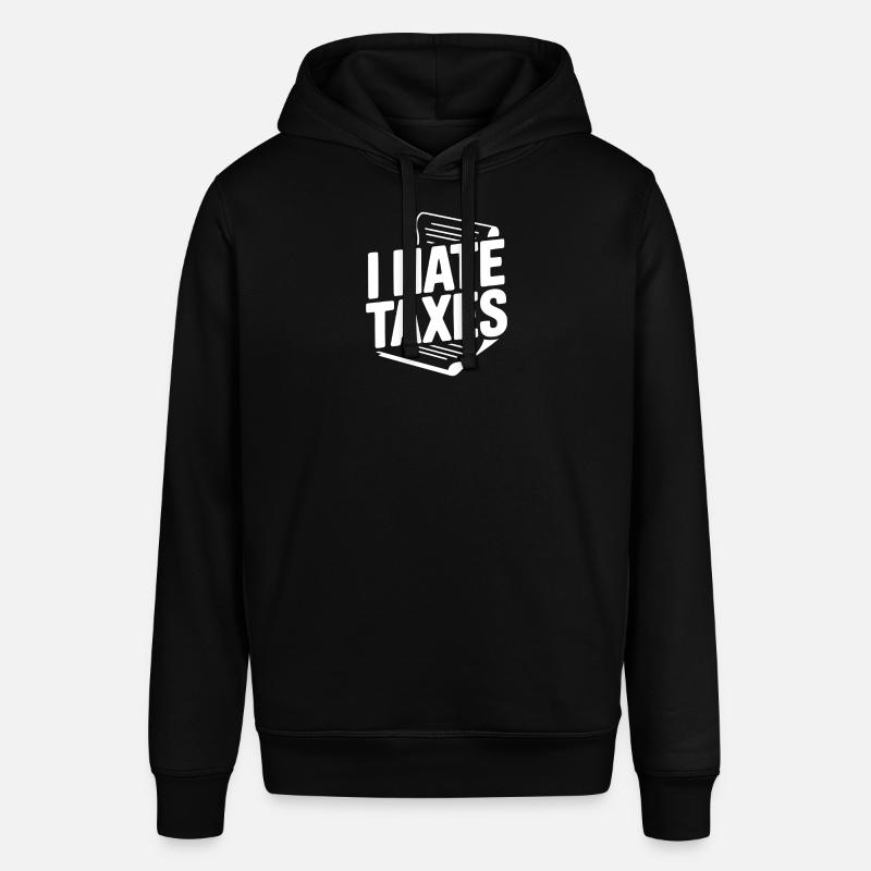 Je déteste les impôts - Sweat à capuche SOUNDER Stanley/Stella Unisexe - noir