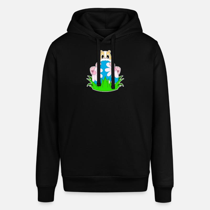 Hamster Easter Easter Egg - Stanley/Stella SOUNDER Unisex Hoodie - black
