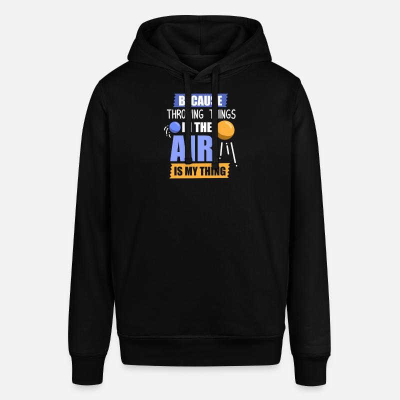 Diskuswurf Diskuswerfen Diskus diskuswerfer - Stanley/Stella Unisex Hoodie SOUNDER - Schwarz