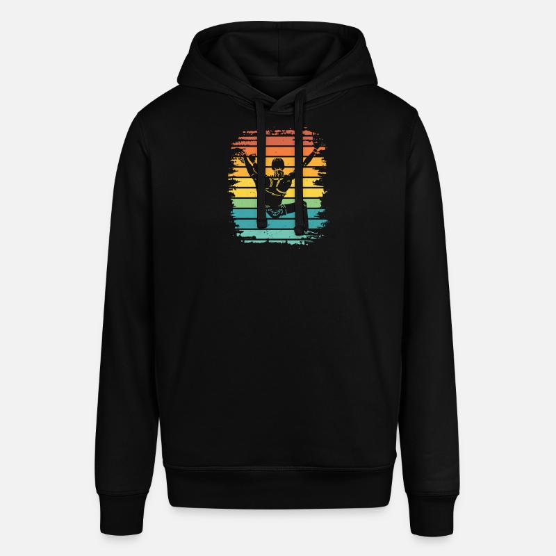 Bloc de bloc de Boulderer - Sweat à capuche SOUNDER Stanley/Stella Unisexe - noir