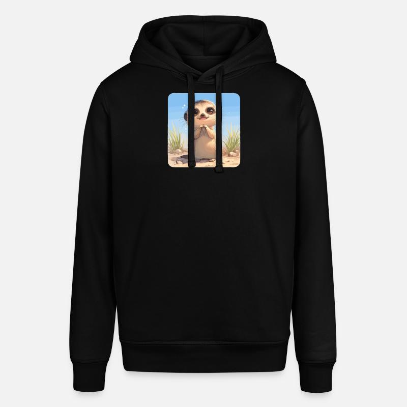 Suricate Erdmännchen - Sweat à capuche SOUNDER Stanley/Stella Unisexe - noir
