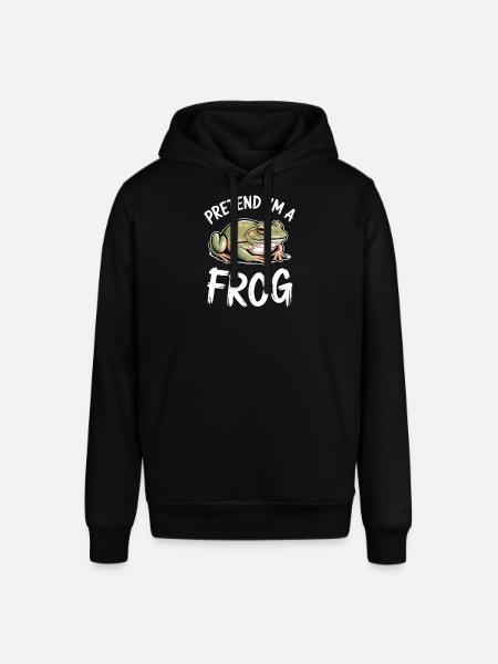 Frog Sayings Frogs Funny Frog Gift - Stanley/Stella SOUNDER Unisex Hoodie - black