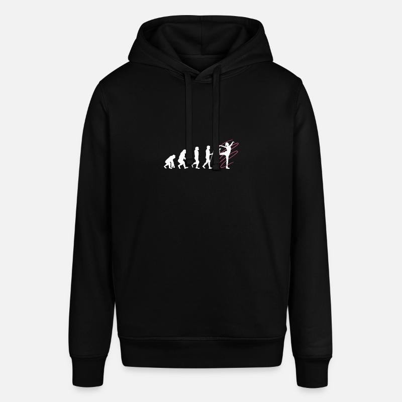 Eiskunstläuferin Evolution Eiskunstlaufen - Stanley/Stella Unisex Hoodie SOUNDER - Schwarz