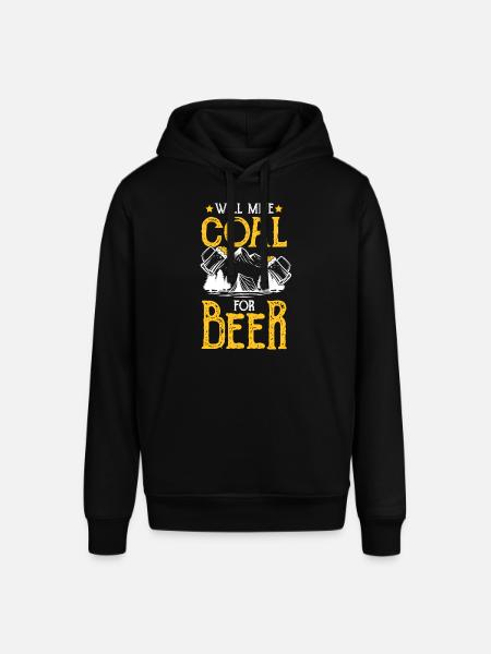 Miner Buddy Profession Stones - Stanley/Stella SOUNDER Unisex Hoodie - black