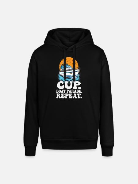 Motorboating Drinking Party Cup Boat Parade - Stanley/Stella Unisex Hoodie SOUNDER - Schwarz