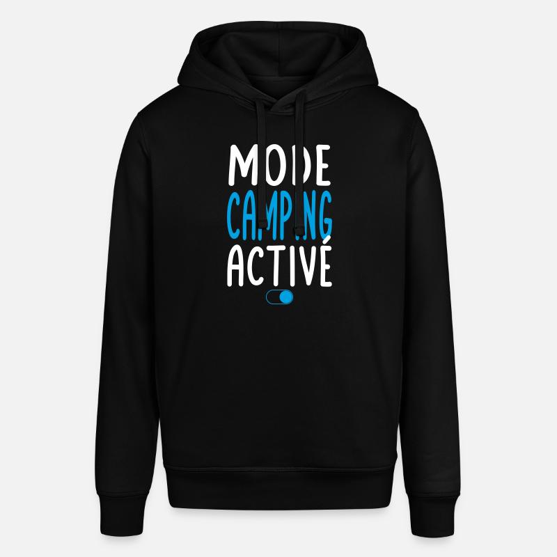 Mode Camping activé - Idée cadeau - Sweat à capuche SOUNDER Stanley/Stella Unisexe - noir