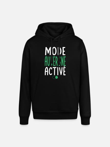 Mode Auvergne Activé - Idée Cadeau - Sweat à capuche SOUNDER Stanley/Stella Unisexe - noir
