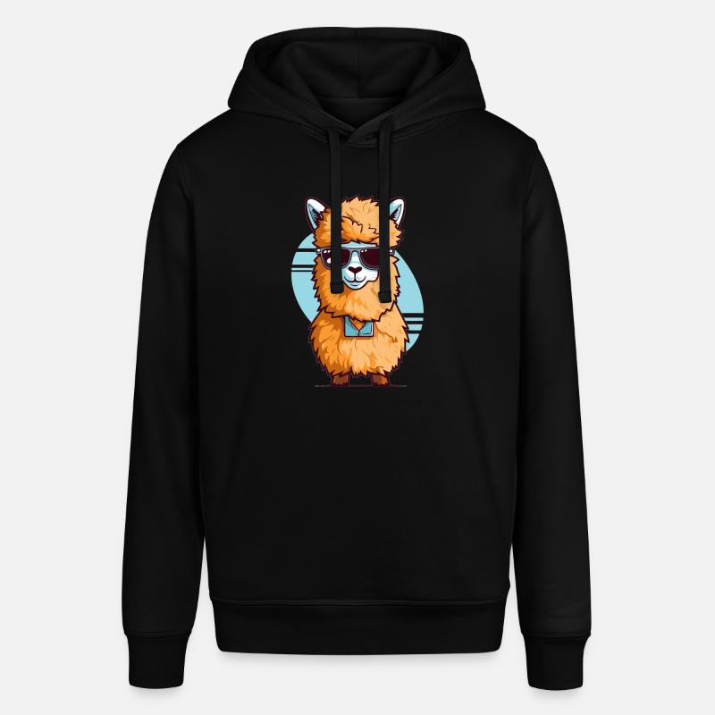 Alpaga doux - Sweat à capuche SOUNDER Stanley/Stella Unisexe - noir