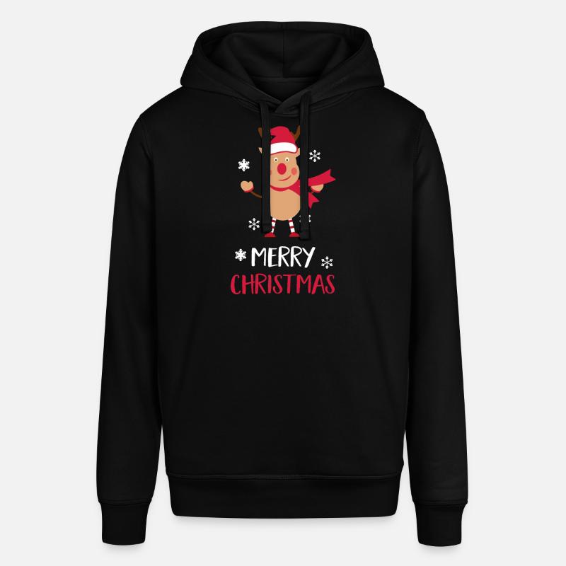 Joyeux Noël Orignal - Sweat à capuche SOUNDER Stanley/Stella Unisexe - noir