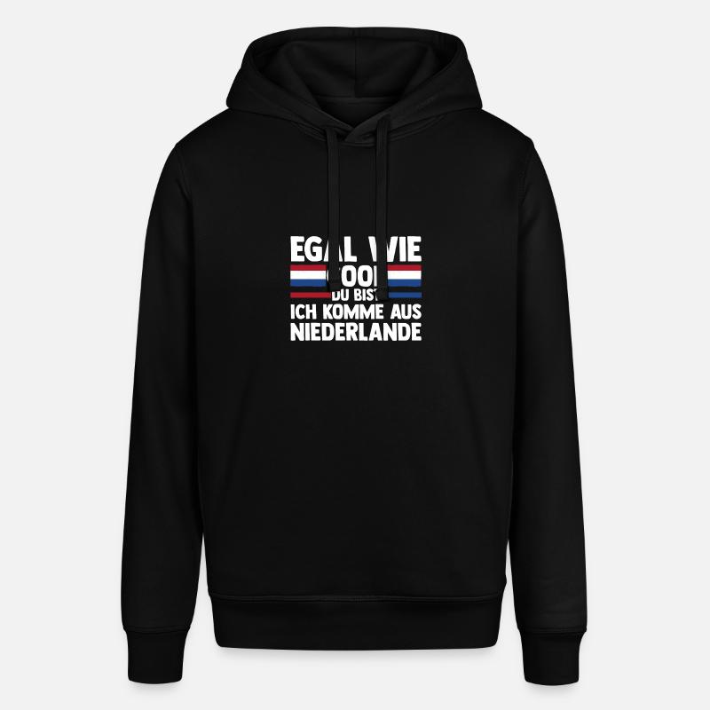 Pays-Bas Pays-Bas Pays-Bas - Sweat à capuche SOUNDER Stanley/Stella Unisexe - noir