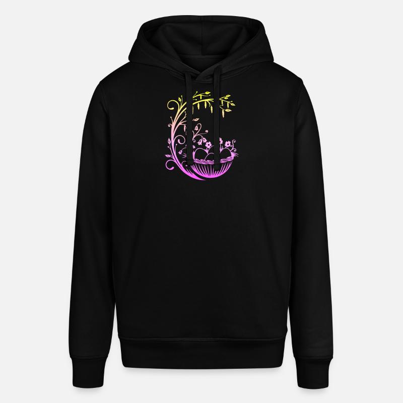 Panier de Pâques Panier de Pâques - Sweat à capuche SOUNDER Stanley/Stella Unisexe - noir