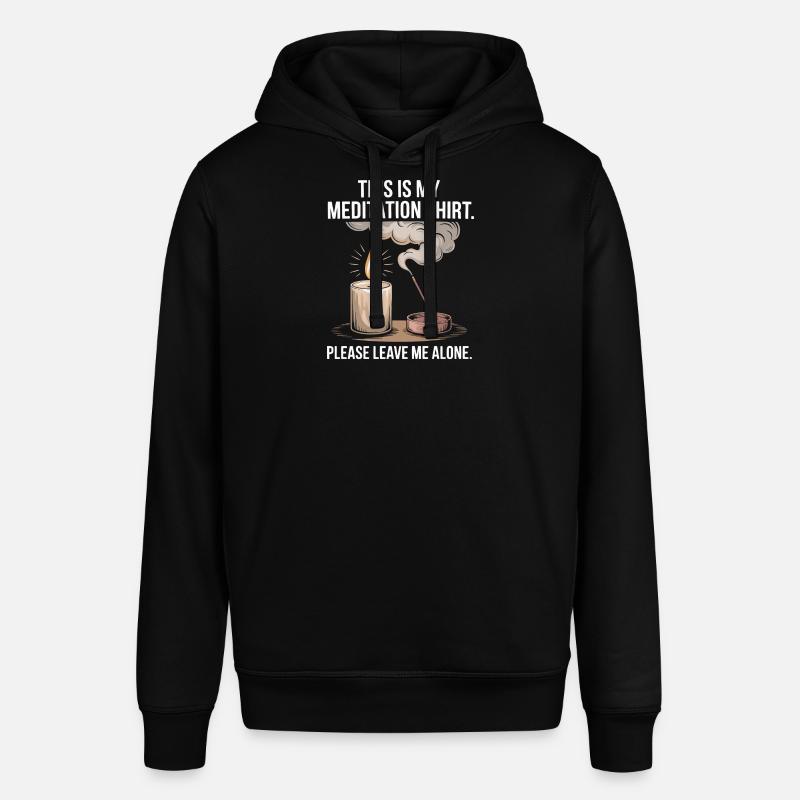 Funny Meditation Introvert Mindfulness Design - Sweat à capuche SOUNDER Stanley/Stella Unisexe - noir