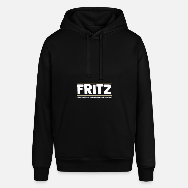Fritz - Sweat à capuche SOUNDER Stanley/Stella Unisexe - noir